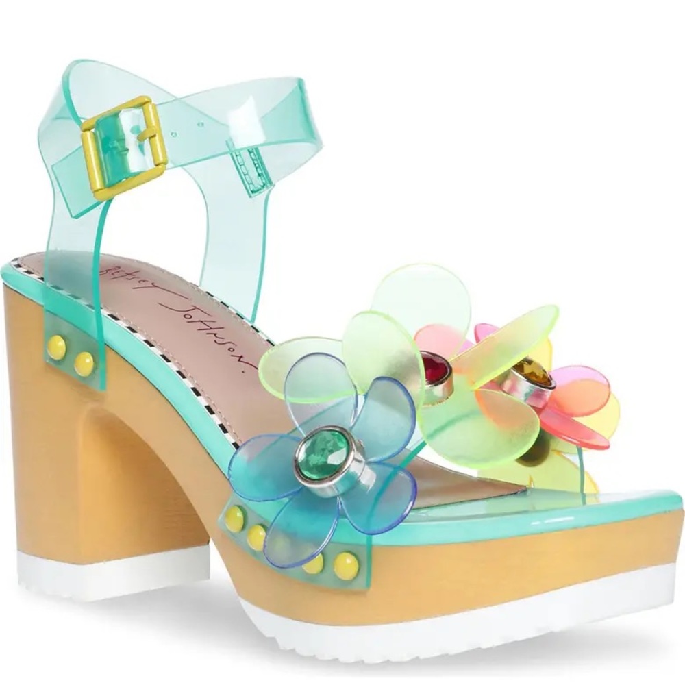 ISO Betsey Johnson Beckett Floral Platform Jelly Sandal— DO NOT BUY!!!!!!